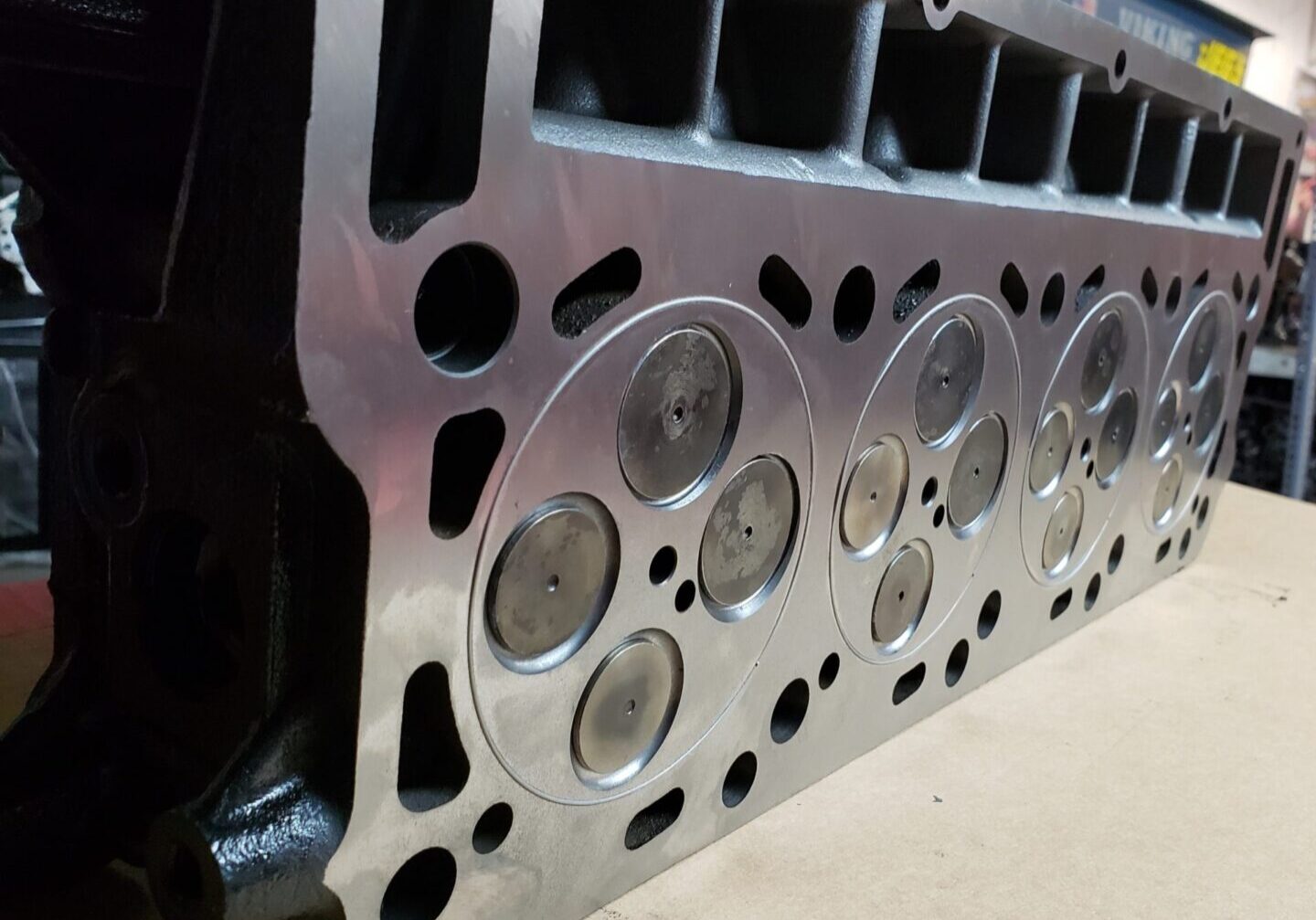 Powerstroke Oringed cylinder heads