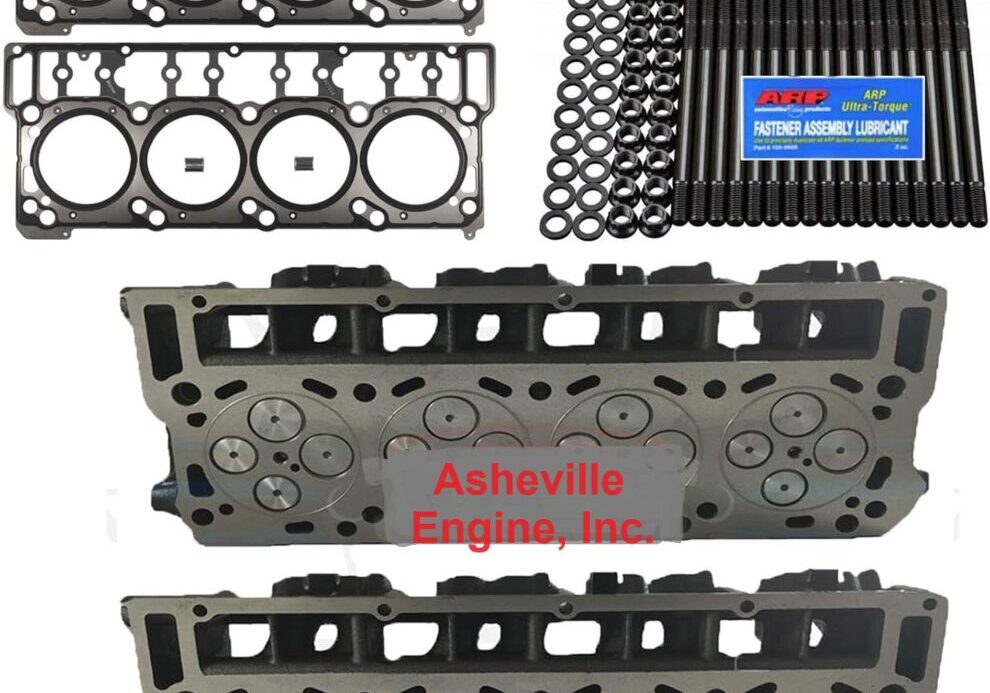 Includes cylinder heads, ARP head studs and upper gasket set