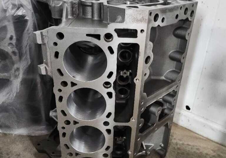 6.4 Powerstroke/MaxxForce 7 engine block.