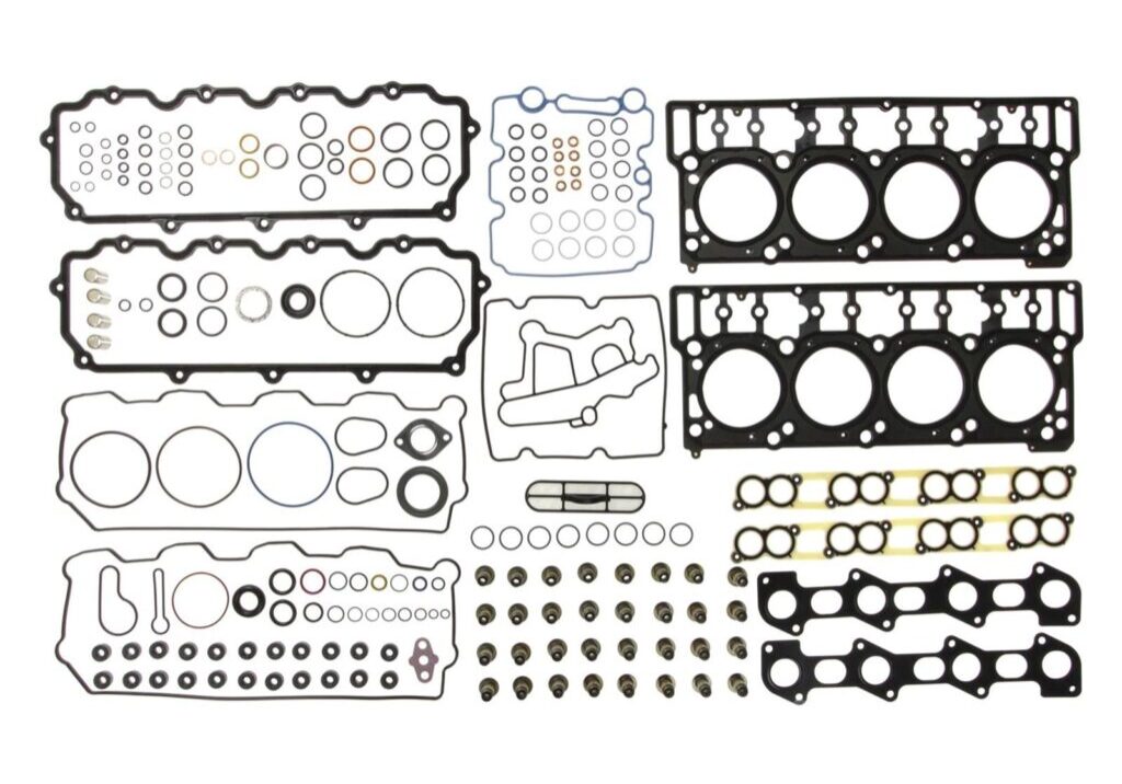 Includes every gasket needed to replace head gaskets with 20MM dowel between the heads and block